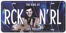 Elvis Presley License Plate King of RCK N RL