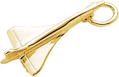 21W2Y1JARQL Concorde Plane Charm by Rembrandt Charms Opinions