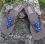Review The Africa House  / Leather Beaded Sandals