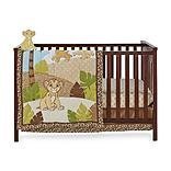 Lion King Simba Crib Bedding and Wall Decor - 4-piece by Disney [並行輸入品]