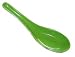 Green Plastic Asian Spoons - Set of 4