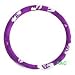 Hawaii Hibiscus Floral Print Steering Wheel Cover - Purple