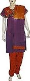 Shalwar Kameez Embroidered Cotton Multicolored Womens Dress Size M (slk345)