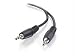 Cables To Go 40413 M/M Stereo Audio Cable (6 Feet, Black)
