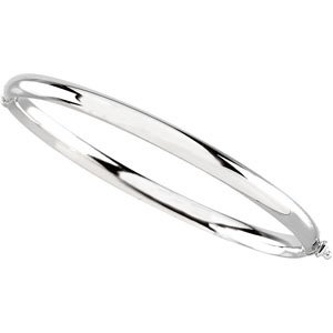 Childrens Toyshop  Jewelry : 14K White Gold Bangle Bracelet
