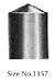 CRATEX ABRASIVE CYLINDER POINTED 1-1/4X7/8 MEDIUM