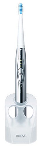 OMRON 音波式電動歯ブラシ シルバー HT-B402　