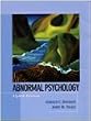 Abnormal Psychology. International Edition (Wiley international edition)