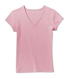 District Threads - Ladies V-Neck Tee Pink1X