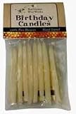 100% Pure Beeswax Birthday Candles