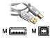 IXOS XDU02-300 Gold USB 2.0 device cable 3m