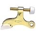 Hinge Pin Door Stop, Bright Brass