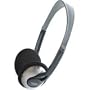 Coby Folding Lightweight Stereo Headphones CVH56 (Black)