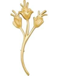 14K Yellow Gold Brooch Metal Fashion Brooch
