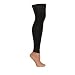 NEW LEG AFFAIR BLACK OPAQUE FOOTLESS TIGHTS GIRLS 16-18