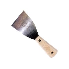K-Tool International (KTI70029) 3in. Flexible Scraper with Wood Handle