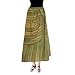 NOVICA Cotton batik skirt, 'Swoosh'