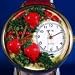 Strawberries Gold Watch