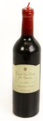 Wine Bottle Shaped Candle 28.5cm