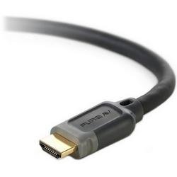 Belkin Pure AV Blue Series - Video audio cable - 19 pin HDMI (M) - 19 pin HDMI (M) - 50 ft... by Belkin