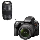 Sony SLT-55VL Translucent Mirror a55 DSLR Camera, with 18-55mm DT Zoom Lens ....