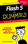 Flash 5 for Dummies Quick Reference
