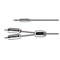 Belkin Audio Klinken Y-Adapter 3,5 mm auf Cinch f�r iPhone