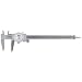 Fowler 52-008-708 Stainless Steel Shockproof Dial Caliper, 0-8" Measuring Range, 0.001" Graduation Interval, Face Color White