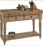 Le Rustica Kitchen Island (Alabaster) (34.5"H x 48"W x 24"D)