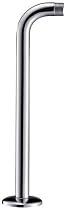 Danze D481026 12-Inch Right Angle Shower Arm with Flange, Chrome