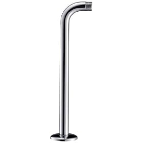Danze D481026 12-Inch Right Angle Shower Arm with Flange, Chrome
