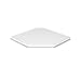 Creative Connectors 6990350 Invisible Mount Corner Wooden Shelving, 12-Inch, White