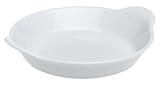 Pillivuyt Porcelain 9-Inch Round-Eared Dish