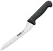 Victorinox Cutlery 9-Inch Wavy Edge Bread Knife, Black Polypropylene Handle