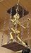 Hanging Shaking Skeleton In Cage