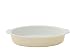 Chasseur Cast Iron Oval Gratin Dish 28cm Cream (34 x 21 x 5 cm)