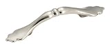 Amerock Natural Elegant Shell 3-Inch Pull, Sterling Nickel #BP1301-G9