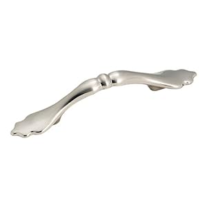 Amerock BP1301-G9 Natural Elegant Shell 3-Inch Pull, Sterling Nickel by 