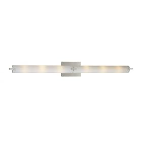 George Kovacs P5046-077 Tube Chrome Contemporary Modern 6 Light Bathroom Light