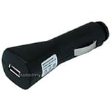 Car Charger (Cigarette Lighter) to USB Female Converter - Black