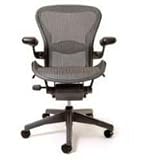 Aeron Pyrite Fully Loaded Chair By Herman Miller