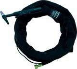 Welding Nylon Cable Cover - Zippered -10' x 4 - Black - One Item