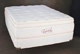 Euro Pillow Top Latex Visco Memory Foam Mattress Set - Gabriella L