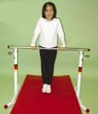 Beginner Horizontal Bar - Coated White Finish - Gym Equipment
