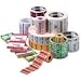 Zebra Z-Perform 2000D - Perforated coated permanent acrylic adhesive labels - white - 4 in x 4 in - 1500 pcs.