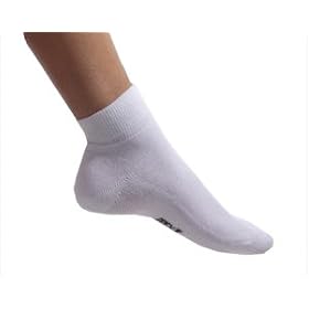 Cross Trainer Performance Socks - White, Anklet