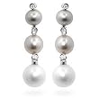 14k Gold Multicolor Freshwater Pearl Earrings
