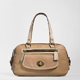 COACH BONNIE LEATHER SATCHEL 13382-- CAMEL