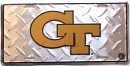 Georgia Tech License Plate (Diamond Plate)