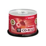 IMATION CD-R MEDIA 52X 700MB 80MIN SPINDLE 50-PK (Retail)